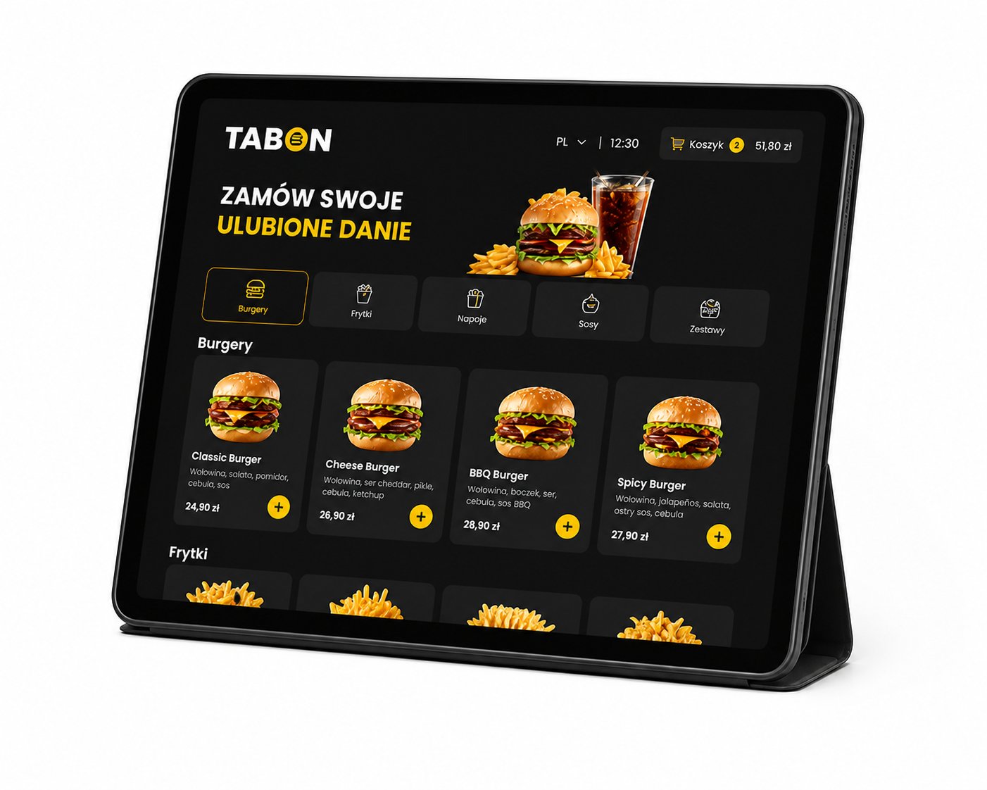 Tablet z TABON